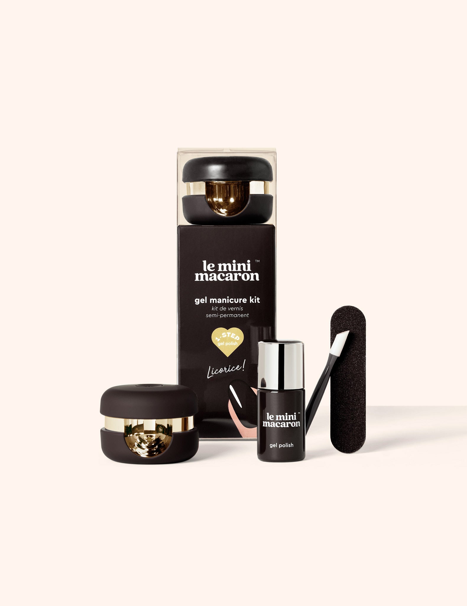 Gel Manicure Kit - Licorice (5747756826792)