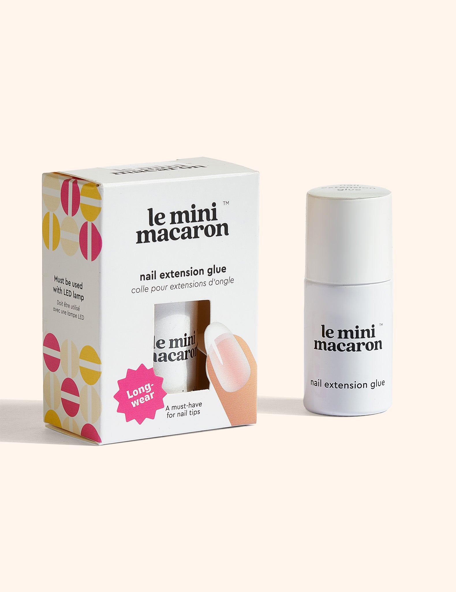 Nail Extension Glue, (negle-lim til negletipper) (14995546341725)