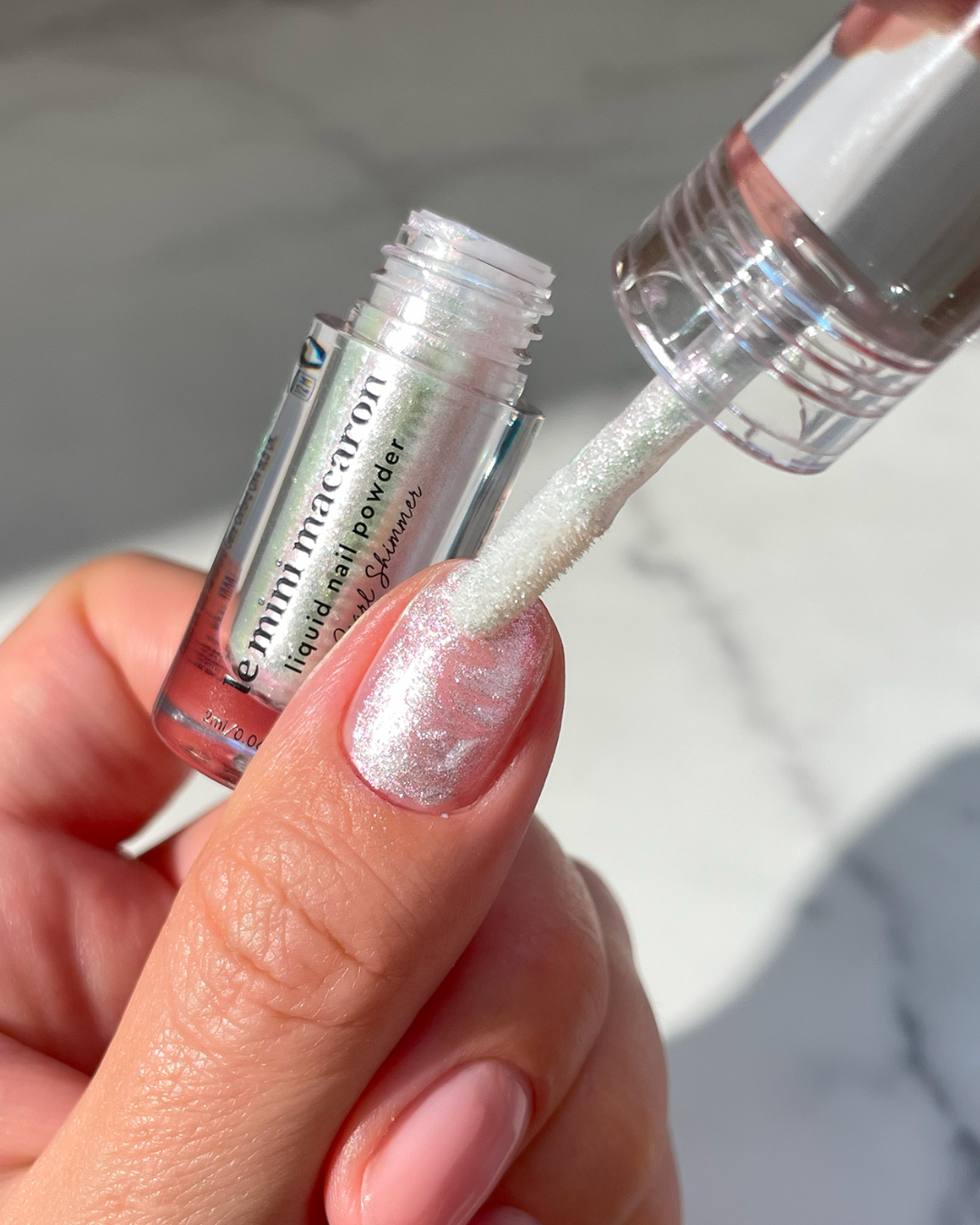 Pearl Shimmer, Stardust Liquid Nail Powder (15092054425949)