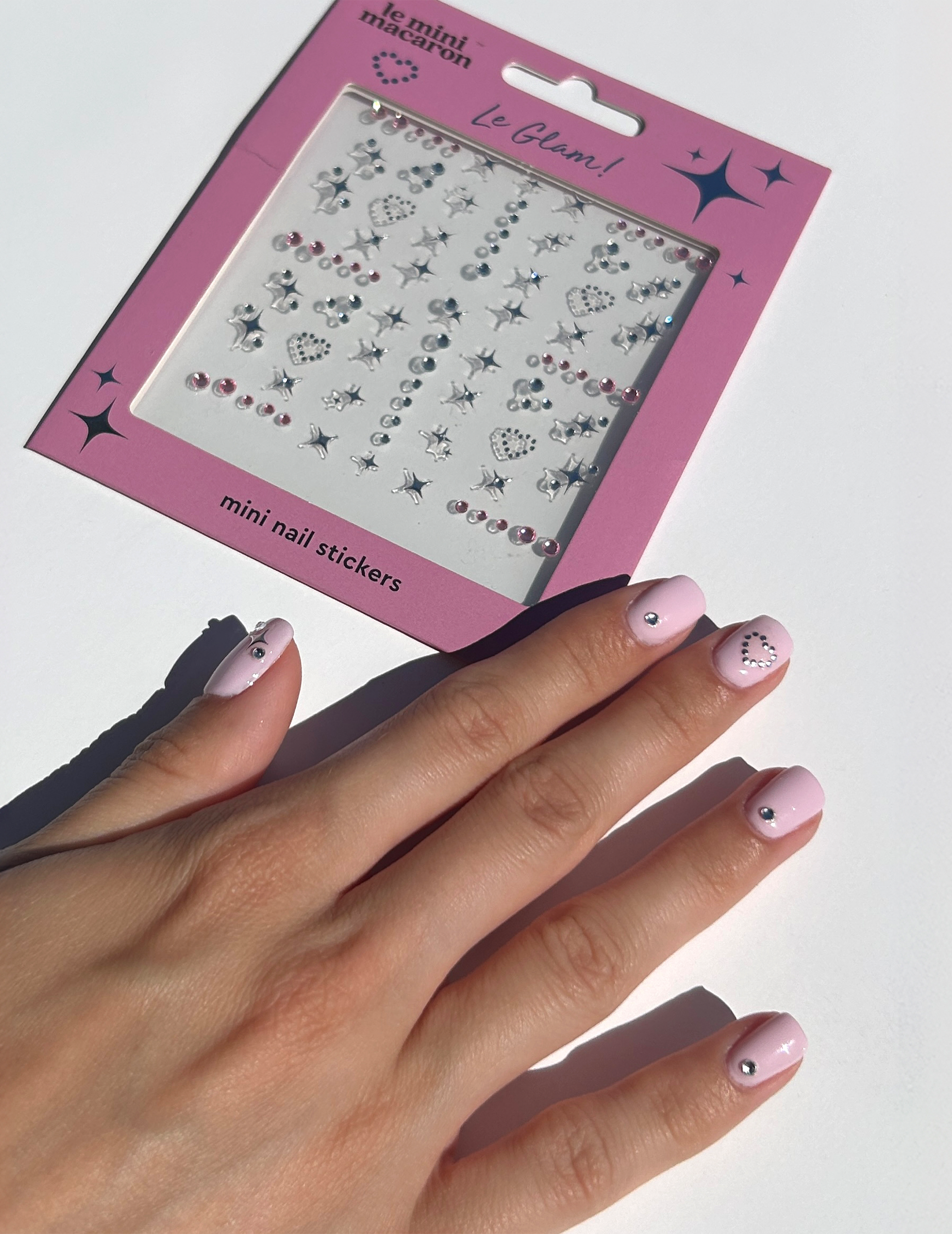 Mini Nail Stickers, Le Glam (9495344054621)