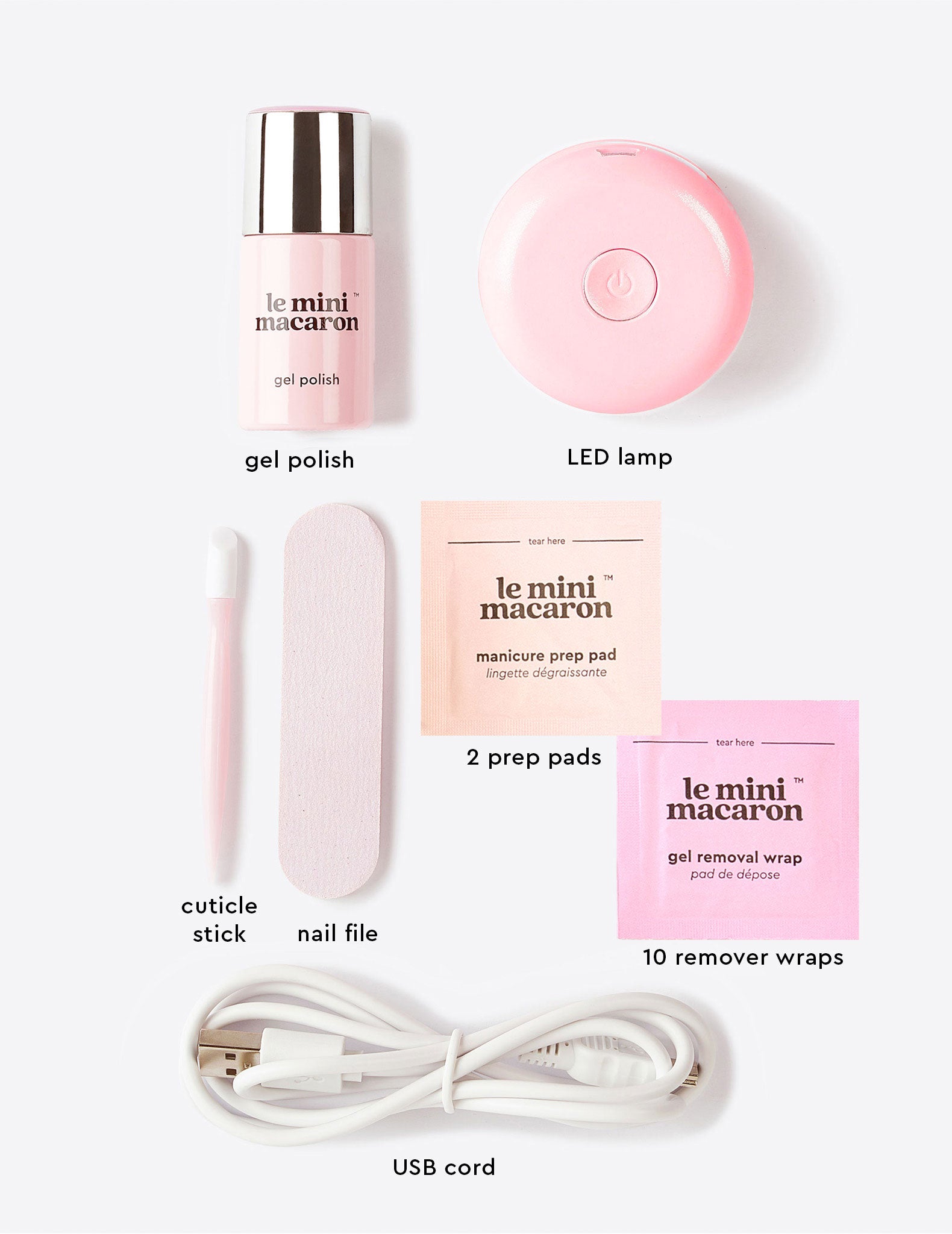 Manicure Kit - Pink Quartz (9842106958173)