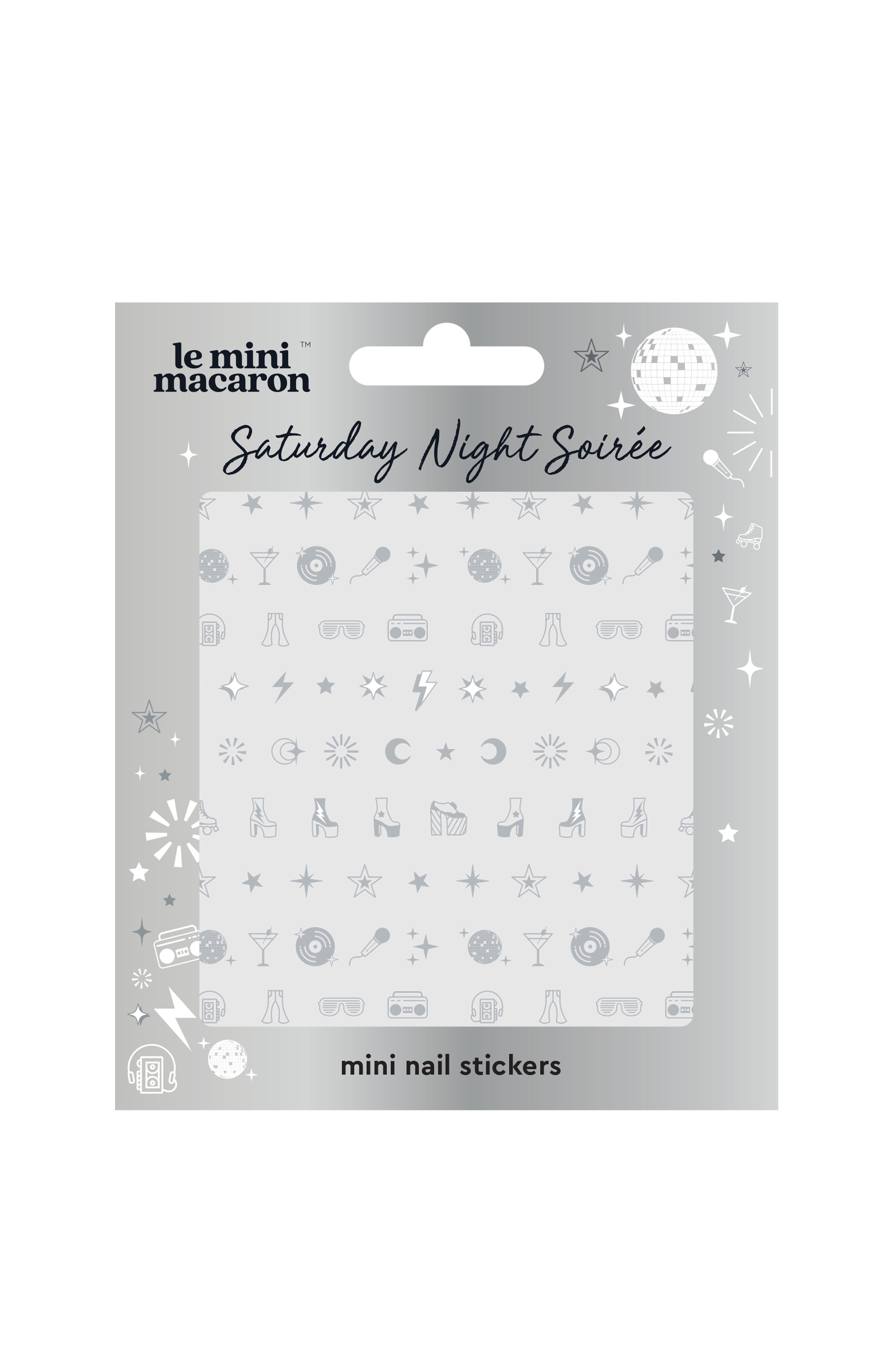 Mini Nail Art, Saturday Night Soirée (8577327104349)