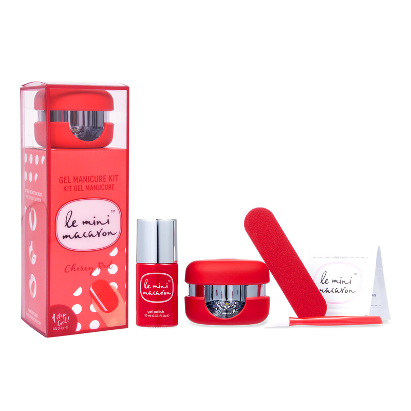 Manicure Kit - Cherry Red - Le Mini Macaron (4473718734893)