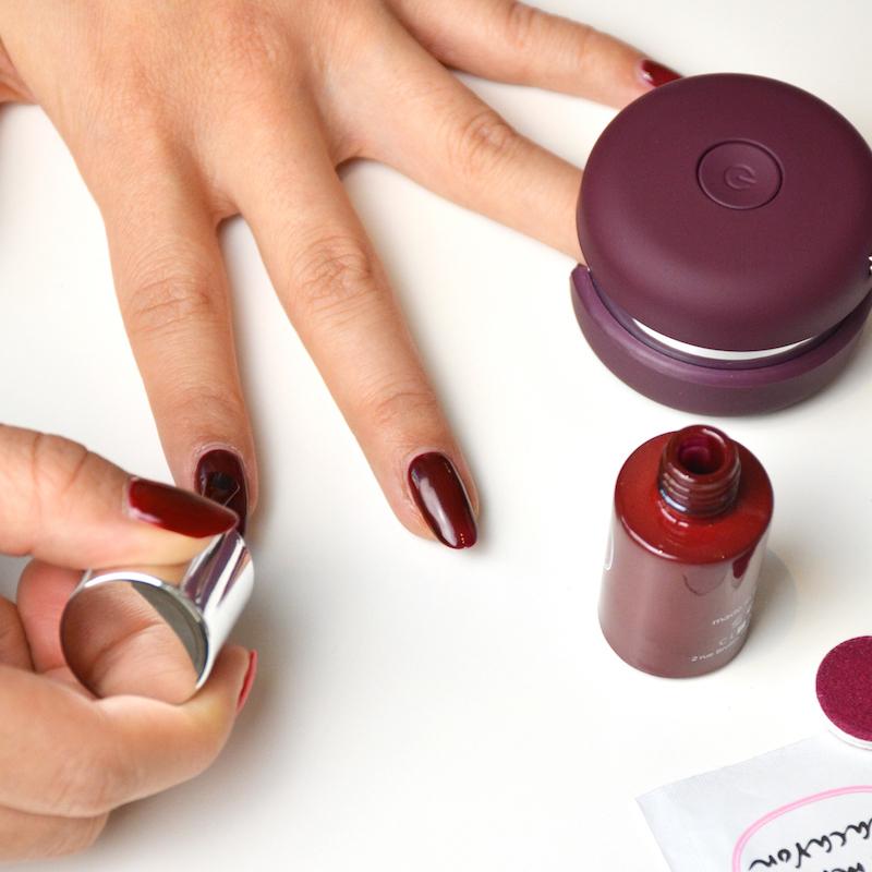 Manicure Kit - Cassis - Le Mini Macaron (4473675546669)