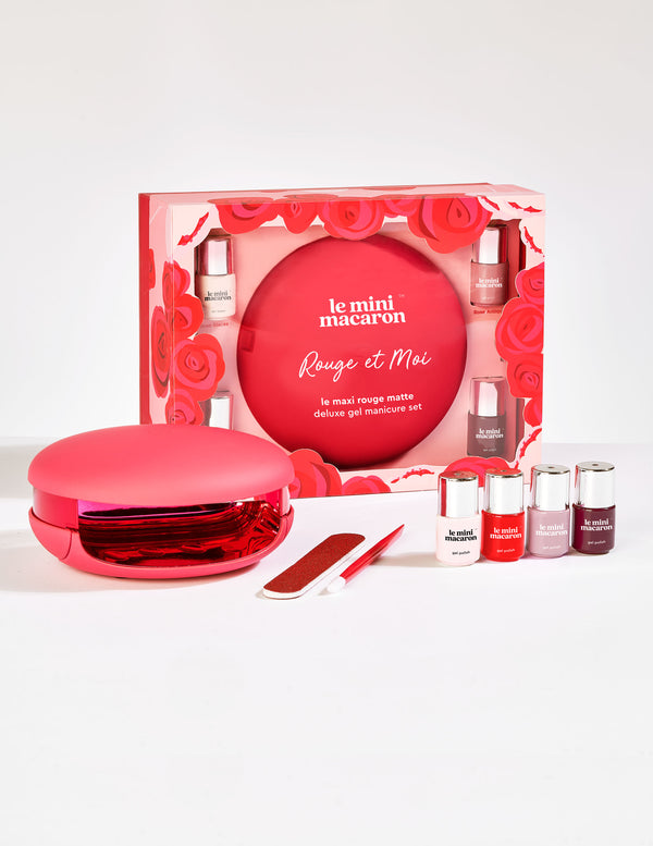 Manicure Kit - Le Maxi, Rouge & Moi - Le Mini Macaron (4481081344045)