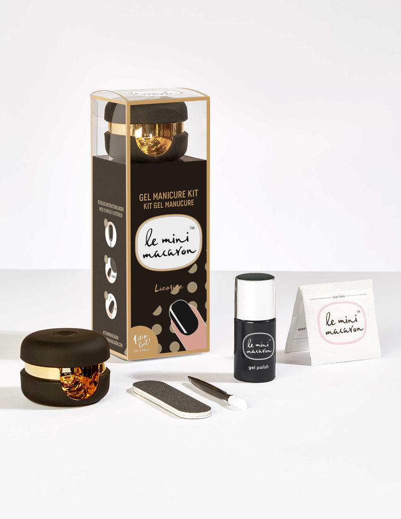 Manicure Kit - Licorice - Le Mini Macaron (5747756826792)