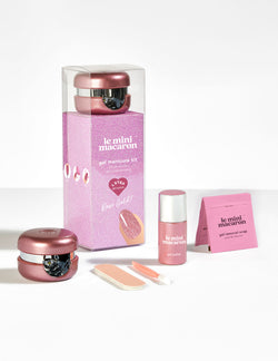 Manicure Kit - Rose Gold (Glitter) - Le Mini Macaron (4480986054701)