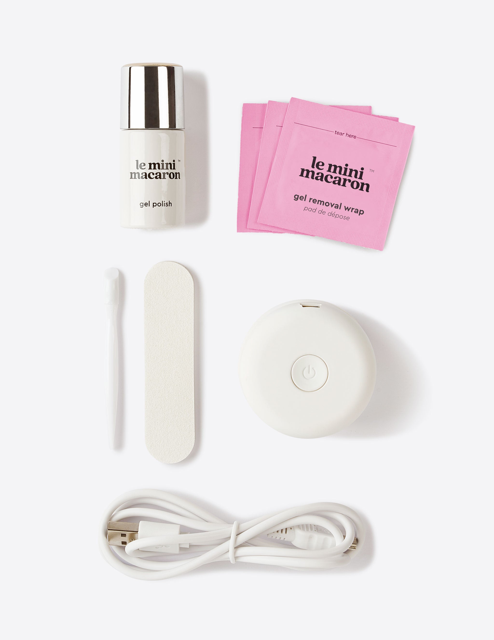 Manicure Kit - Milkshake - Le Mini Macaron (4481077116973)