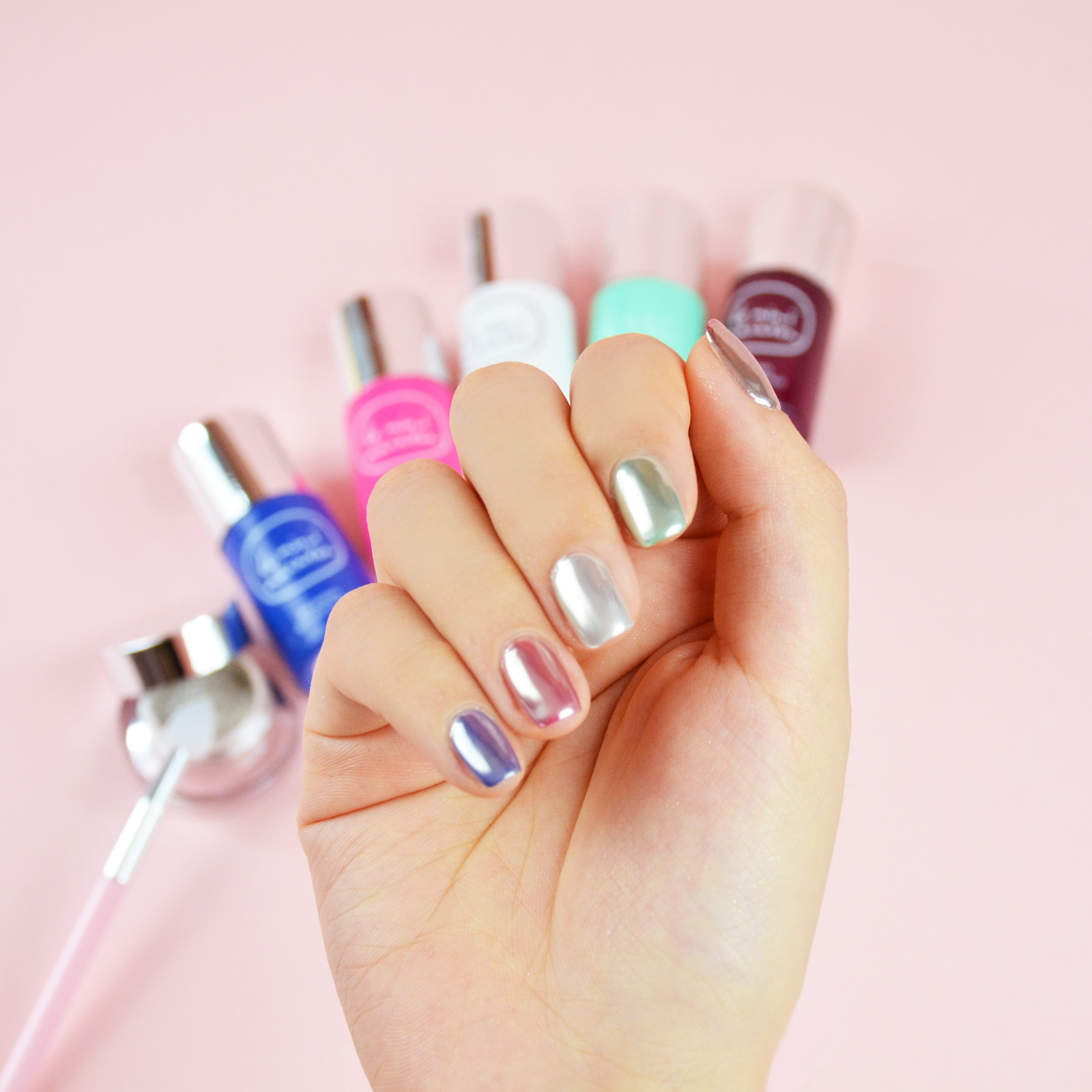 Metallique, Chrome Manicure - Le Mini Macaron (4485065605165)